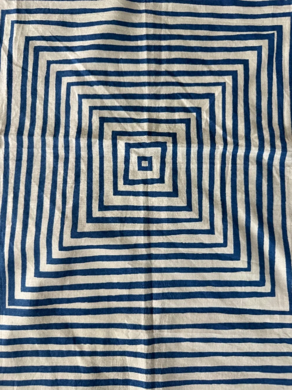 NWOT, HEMLOCK BANDANA/SCARF IN CUTE SKY BLUE STRIPE